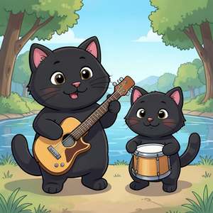Братья коты (детская песенка)