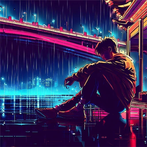 榆泽夜雨（Rainy Night by Erhai Lake）