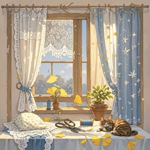 帘动时光-馨添恩布艺