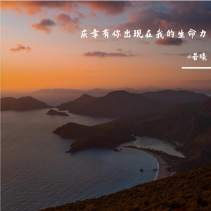 庆幸有你出现在我生命力 伴奏