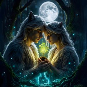 Moonlit Echo (Auuu in the Wind)