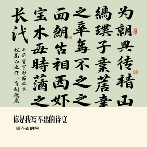 你是我写不出的诗文