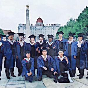 相亲相爱一家人+众人划桨开大船