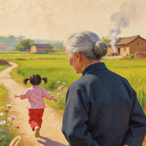 婆婆，我长大了