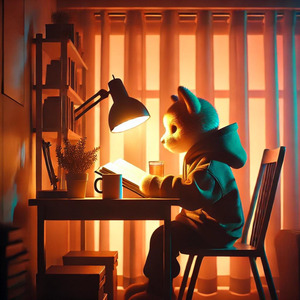 朝日の中で目覚めて