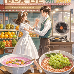 粉浆面条里的甜