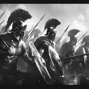 Πολεμάω (I fight) - War Chant - Ancient Greek going to battle - Repetitive Heroic Drums
