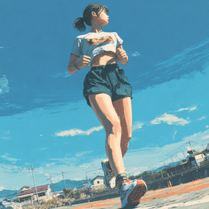 風を切って走る