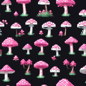Mushrooms (Pixel Pop 8-bit dance trap, DnB, fun video game type beat)