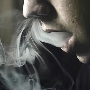 Выдыхая дым