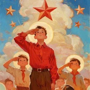 红旗与春风-小郑（海纳百川）