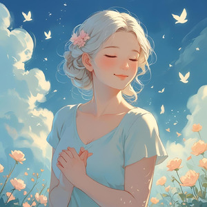 柔らかく優しく前向き