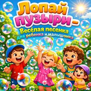 Лопай пузыри - Веселая песенка для ребенка и малышонка