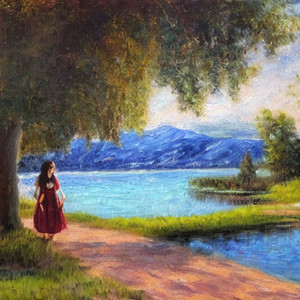 美女一首《梦回老家》听的想家了