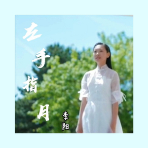 左手指月