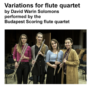 Variations on Nearer My God to Thee (Bethany) for Flute Quartet (Sssa)