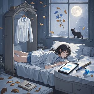 枕边月光