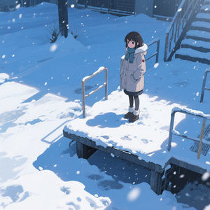 雪待ちのホーム