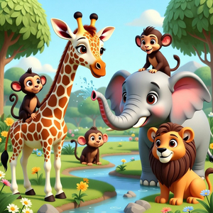 एक्शन वाली पढ़ाई - Waktu Bermain Penuh Lagu