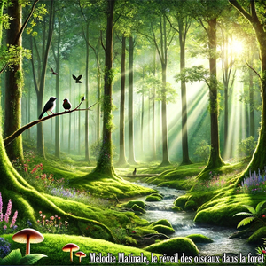 Chant de l'Aube, oiseaux réveillant la forêt