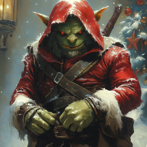 The Grunchy Goblin Who Found Christmas