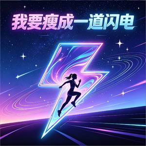 我要瘦成一道闪电