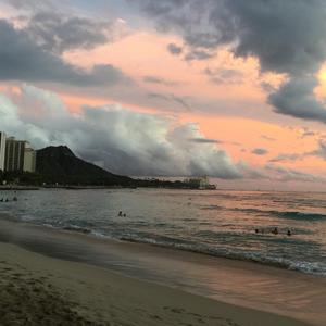 Waikiki in the Wintertime