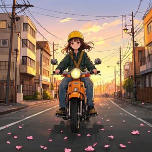 小摩托与爱情_鱼子酱