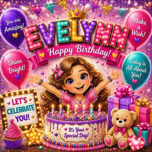 Happy Birthday Evelynn