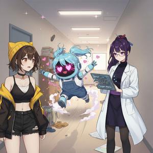 삐빅☆ 내 마음은 Error! (루크?x령 from "Run Sarura Run")