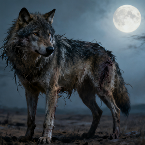 我是一只受伤的狼