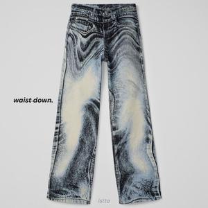 waist down