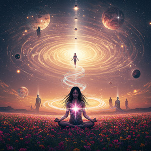 チャクラ解放と瞑想宇宙(森羅万象の聖なる光)