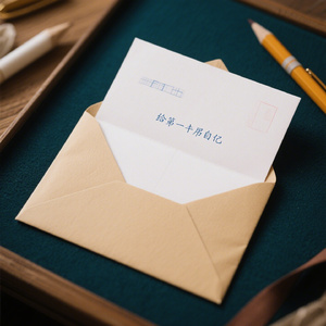 给十年后的自己写封信