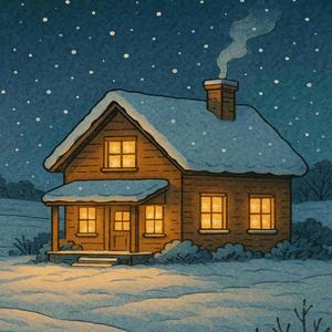 Warm Lights in the Winter Night