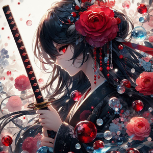 とんぼ玉の色彩(ガラス玉の色彩) by ron