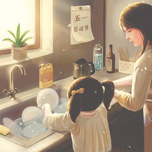 我劳动，我快乐！（五一劳动节快乐！）