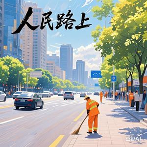 人民路上