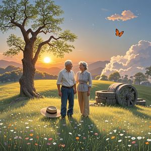 野草坡的旧时光-乐锦樱