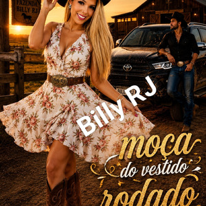 Moça do vestido rodado