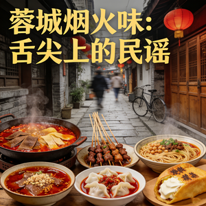 沸腾的红油火锅