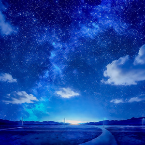 星空，新的一年和新的开始