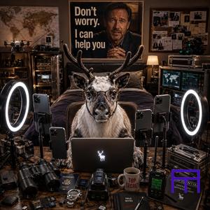 Shooting a cyber Reindeer
