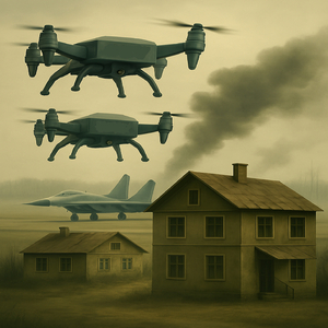 Ой летіли дрони