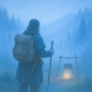 旅人と朝霧のケルト音楽2ループ