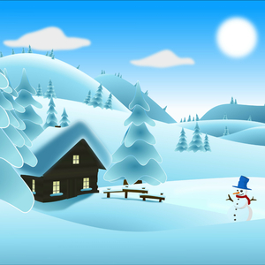 Dans la nuit de l'hiver