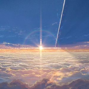 落日余晖下的时光与爱