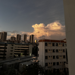 高三一个周六下午的晴天