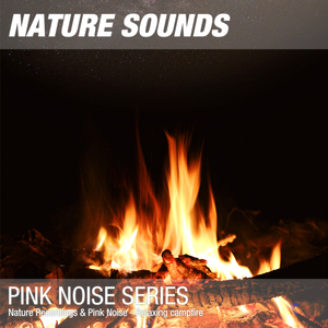 Nature Sounds for Sleep, Relaxation & Yoga (Blissful fire, pink noise) 06