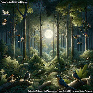 Sussurros Calmantes de Pássaros na Floresta Asmr, para uma Noite de Sono